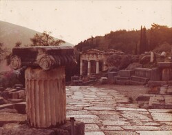 Athenian Treasury, Delphi, Greece