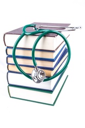 Book And Stethoscope