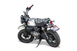 A small motorcycle Honda Monkey, isolated on transparent background