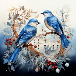 Birds for Calendar art