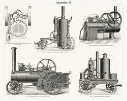 Vintage Steam Engine Technology