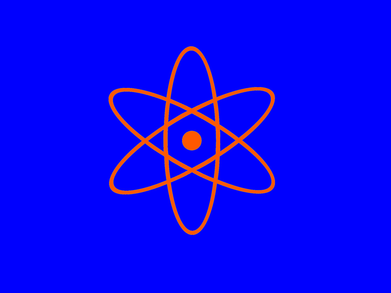 This signs depicts Nuclear activity 