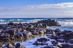 Australian coastline in Victoria Australia