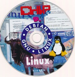 Debian GNU Linux 1.3.1 Hungarian - CHIP tÃ¡r 9 (augusztus 1997)
