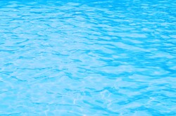 Shining blue water background
