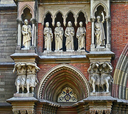 Front of church in Argentina