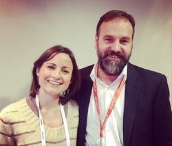 Mark Shuttleworth hug