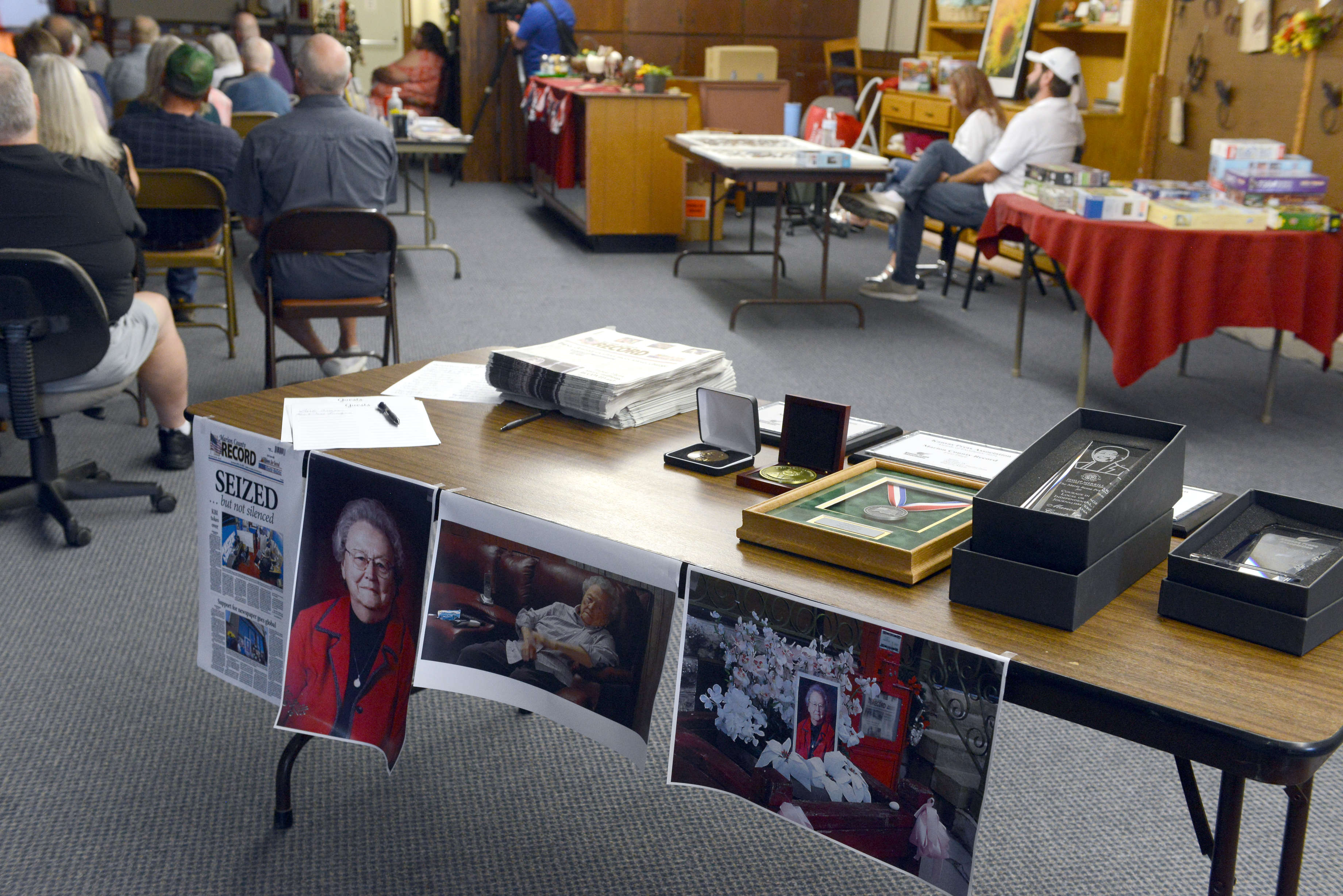 Joan Meyer, awards, Marion County Record, Kansas