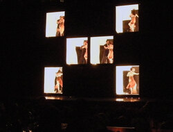 Scene from Tango theater in Buenos Aires