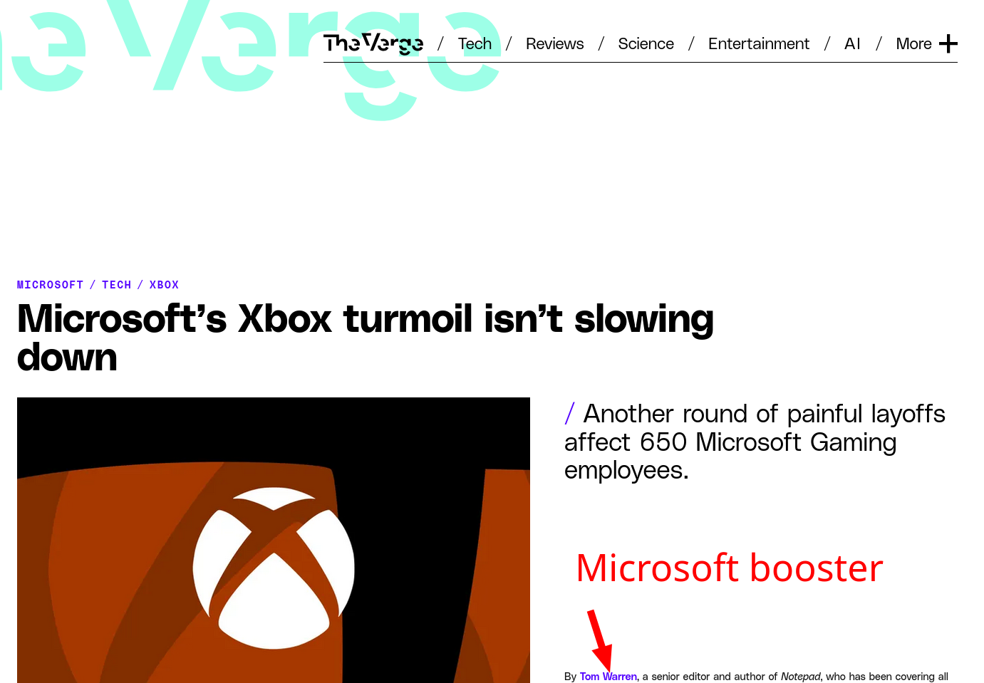 Microsoft booster: Microsoft’s Xbox turmoil isn’t slowing down