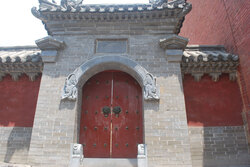 Classical Chinese doors at Shaolin Temple