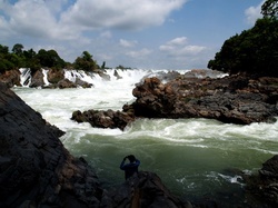 Konpapeng waterfalls, Laos