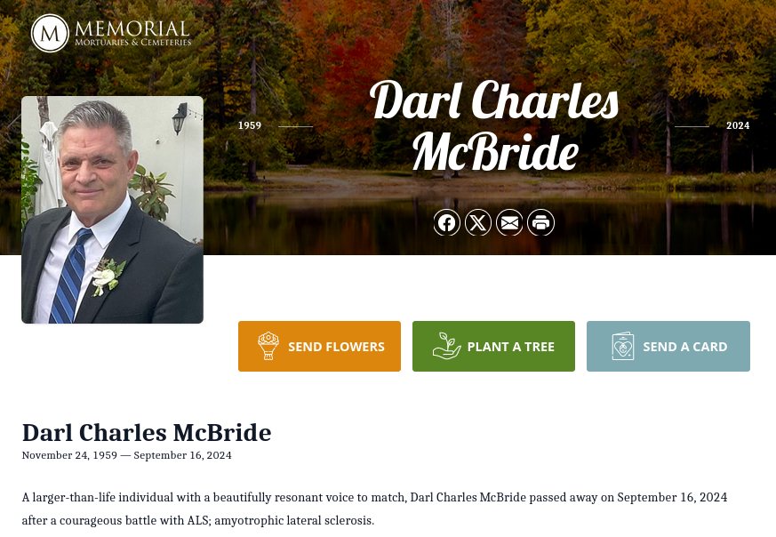 Darl Charles McBride