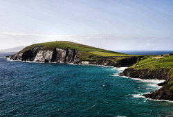 Coastline of the Dingle peninsular