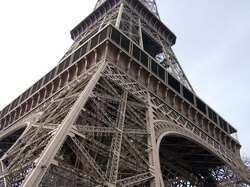 View of The Eiffel Tower, Paris France