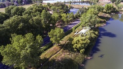 DJI Phantom 4 Over Arapahoe Bend Natural Area in Fort Collins.