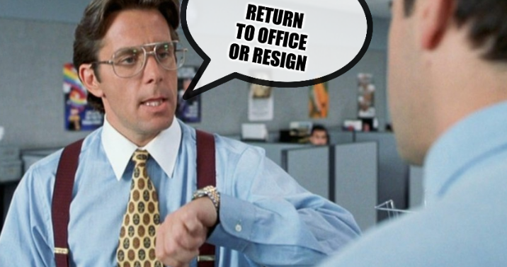 return to office or resign