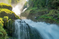 The spectacular Giessbach falls on the Brienzersee near Interlaken prove yet again that there is no end to the supply of amazingly beautiful things in Switzerland.