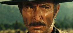 Actor Lee Van Cleef in a Spaghetti Western