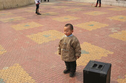 A small Chinese boy