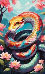 Chinese New Year of the Snake