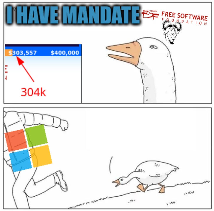 Inquisitive Duck: I have mandate