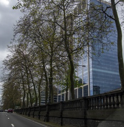 Modern Skyscrapers In Brussels