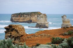 Island and coast Great Ocean Road