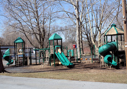 Picture taken in Emmaus, Pa of the playground in the community park