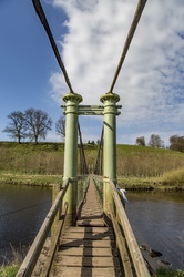 Pedestrian bridge, Grassington North Yorkshire