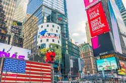 Times square in New York city - United states