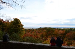 Autumn view from the gatineau hills