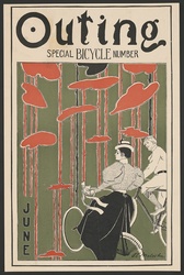 Vintage Magazine Cover on Bicycling