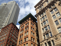 Street in downtown Boston, MA