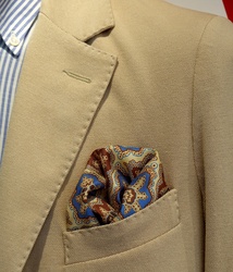 Handkerchief In Gents Jacket Pocket