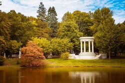 Mount Auburn Cemetery in Boston