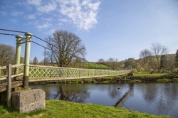 Pedestrian bridge, Grassington North Yorkshire