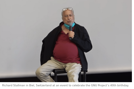 Richard Stallman Talks Red Hat, AI, and Ethical Software Licenses at GNU Birthday Event