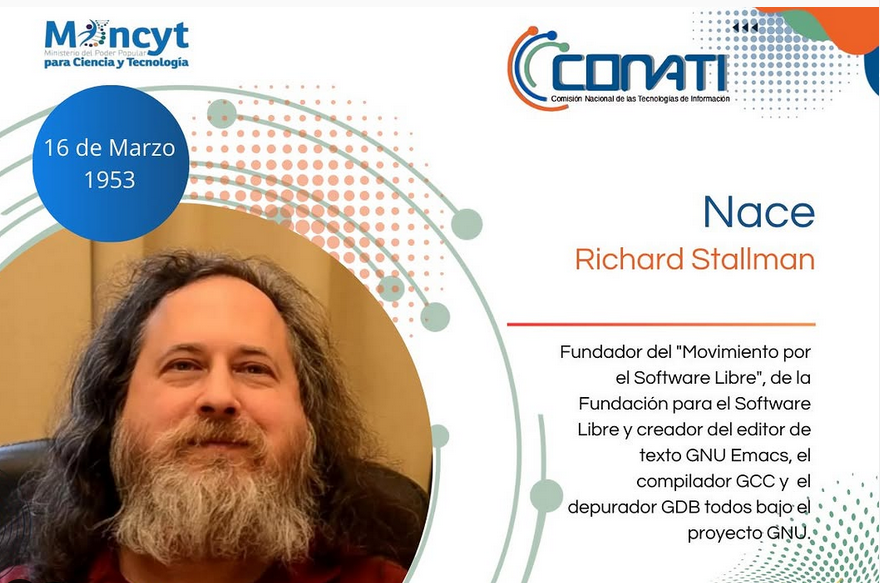 Nace Richard Stallman