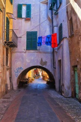 In the historical center