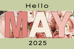 Elegant month of May greetings