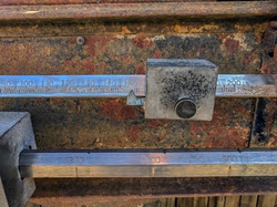 Vintage antique weight scale