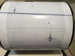 Machine that measures movement in the earth.