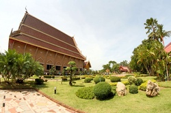 Editorial use only - thailand - june 28 phra buddha model in wat nearamit vipasana, dansai, loei, thailand on june 28 , 2014 in thailand