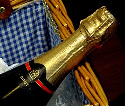 Neck Of A Champagne Bottle