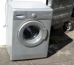 Old Broken Washing Machine