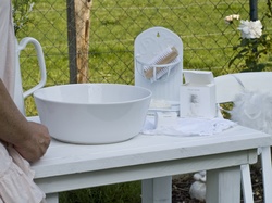 Washing In The Garden