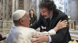 Argentina president meets the The Pope