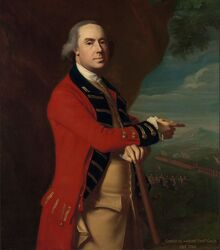 A portrait of Thomas Gage by John Singleton Copley