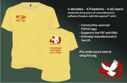 Free Software Foundation summer fundraiser is underway